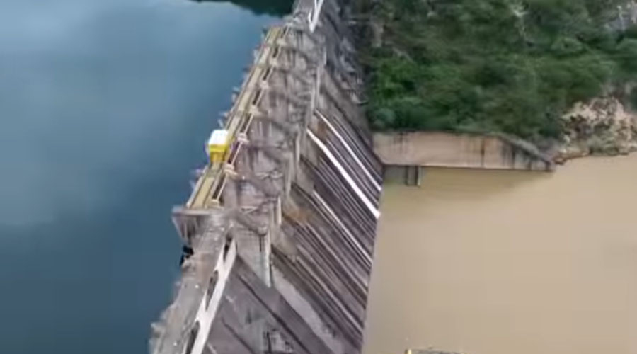 Chuvas no Rio de Contas fazem Axia elevar vazão da Barragem da Pedra para 200 m³/s em Jequié.