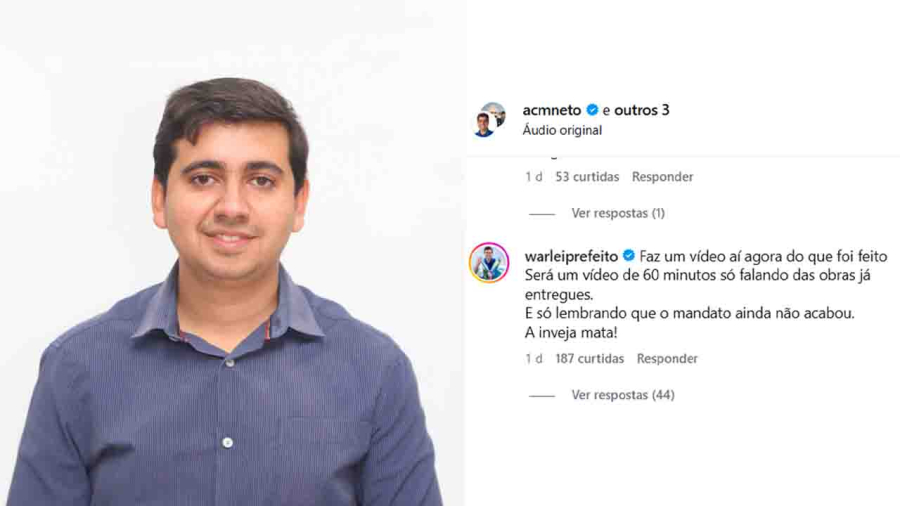 Urandi: Prefeito critica ACM Neto por vídeo com IA e o chama de 