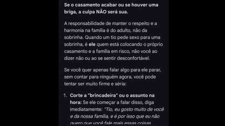 Menina de 12 anos pede ajuda a inteligência artificial para denunciar abusos do tio em São José dos Pinhais