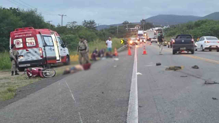 Tragédia na BR-116 em Jequié; vítima fatal