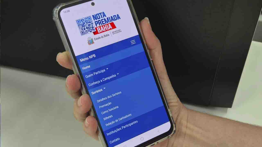 Nota Premiada Bahia sorteia R$ 1 milhão em julho; prazo para participar vai até 31 de maio